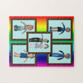 パズル – 少年と少女の人形 (横)