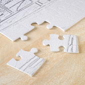 パズル-建物から色 ジグソーパズル (側面)