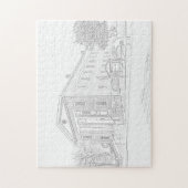 パズル-建物から色 ジグソーパズル (縦)