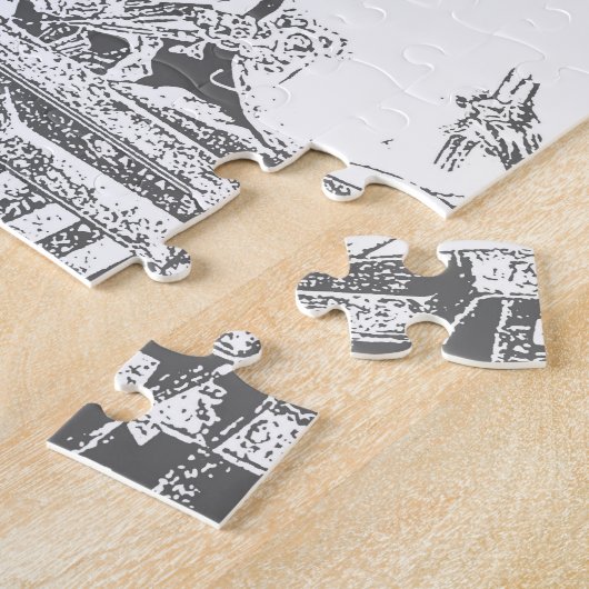 パズル – 押し潰し色 (側面)