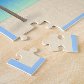 パズル：昼間のビーチシーン ジグソーパズル (側面)