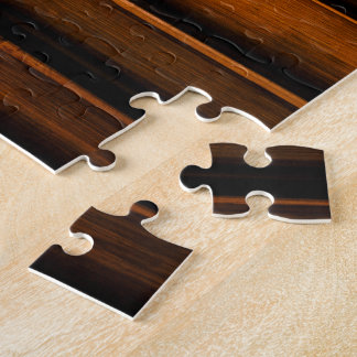 パズル-木製の写真の芸術 ジグソーパズル