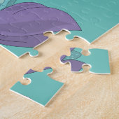 パズル「海の下」女の子のために。 ジグソーパズル (側面)