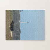 パズル – 灯台と牛 (横)