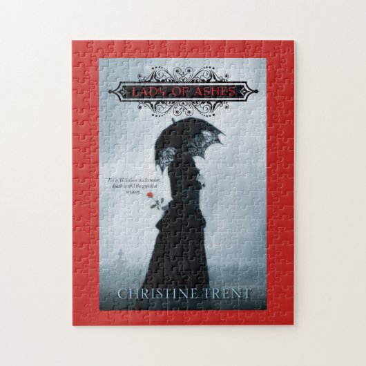 パズル、灰の女性 ジグソーパズル (縦)