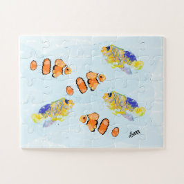 パズル：熱帯魚の学校 ジグソーパズル