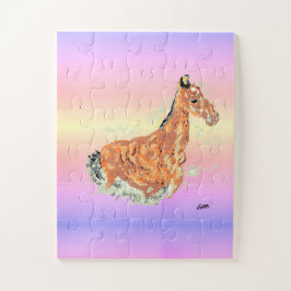 パズル：空の中のレース ジグソーパズル