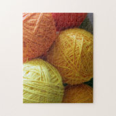 パズル – 糸の玉 (縦)