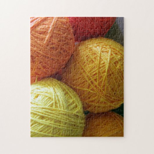 パズル – 糸の玉 (縦)