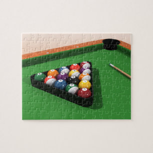 パズル：緑のプールボール感じ ジグソーパズル