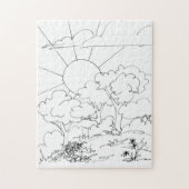 パズル – 色の夜明け (縦)