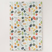 パズル – 落下する葉 (縦)