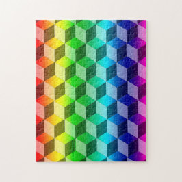 パズル – 虹のブロックの幻想