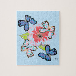 パズル：蝶の愛 ジグソーパズル