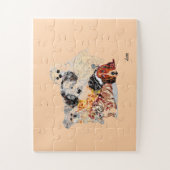 パズル:集団すべて ジグソーパズル (縦)