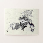 パズル:集団はこちら ジグソーパズル (横)