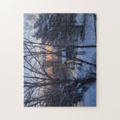 パズル – 鮮明な冬の朝 (縦)