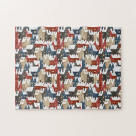 パズル（27,9 x 35,5 cm、252個） - Winter House ジグソーパズル