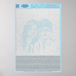 パズル#2：名前 – カオス ポスター