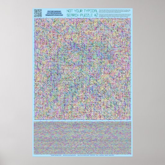 パズル#2：名前 – 標準解決済み ポスター (正面)