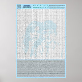 パズル#2：名前 – 標準 ポスター