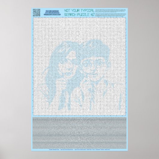 パズル#2：名前 – 標準 ポスター (正面)