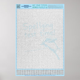 パズル#4：スペルミス – カオス ポスター