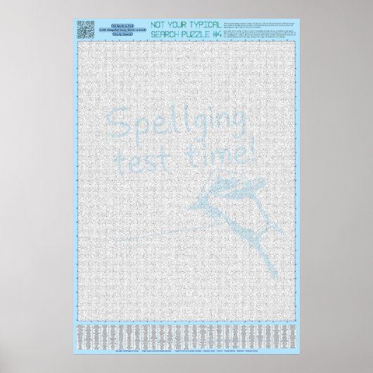 パズル#4：スペルミス – カオス ポスター (正面)