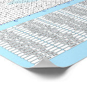 パズル#6：動物グループ – 標準 ポスター (角)