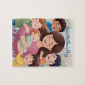 パズル、8" x 10インチ、110ピース母の日 ジグソーパズル (横)