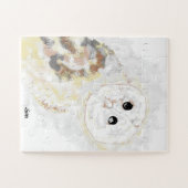 パズル: Common Barn Owl ジグソーパズル (横)