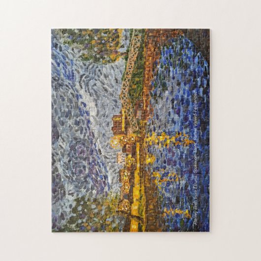 パズル。 EtruriaからのHanleyの眺め。 かき立てTrent ジグソーパズル (縦)