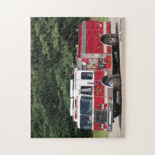 パズル- Fire Truck, Atoka, TN ジグソーパズル (縦)