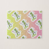 パズル- MOJITOのレシピのカクテルの芸術 ジグソーパズル (横)