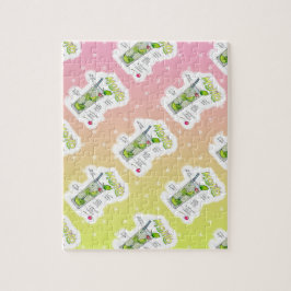 パズル- MOJITOのレシピのカクテルの芸術 ジグソーパズル