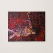 パズル- Nik Helbigを絵を描いている芸者 ジグソーパズル (横)