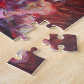 パズル- Nik Helbigを絵を描いている芸者 ジグソーパズル (側面)