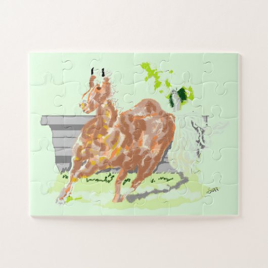 パズル: Palomino Named Bandit ジグソーパズル (横)