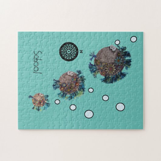 パズル- School of Fish ジグソーパズル (横)