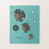 パズル- School of Fish ジグソーパズル (縦)