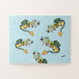 パズル: School of Fish Bass ジグソーパズル