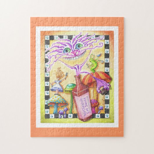 パズル- WorCHESHIRE CAT ジグソーパズル (縦)