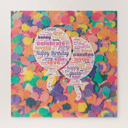 パズル- Word Cloud ジグソーパズル (縦)