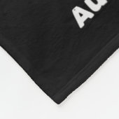 パズルI衣服ブルー私の兄自閉症意識 フリースブランケット (角)