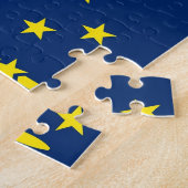 パズルwithインディアナ州 ジグソーパズル (側面)