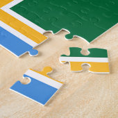 パズルwithポートランドシティ国旗 ジグソーパズル (側面)