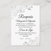 パセオボレトパラレセプシオンデラボダ エンクロージャーカード (正面)