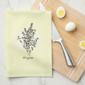 パセリージローズマリー&ティメハーブ キッチンタオル (四つ折り)