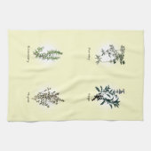 パセリージローズマリー&ティメハーブ キッチンタオル (横)