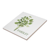 パセリーハーブグリーンリーキッチングルニーグリーン タイル (側面)